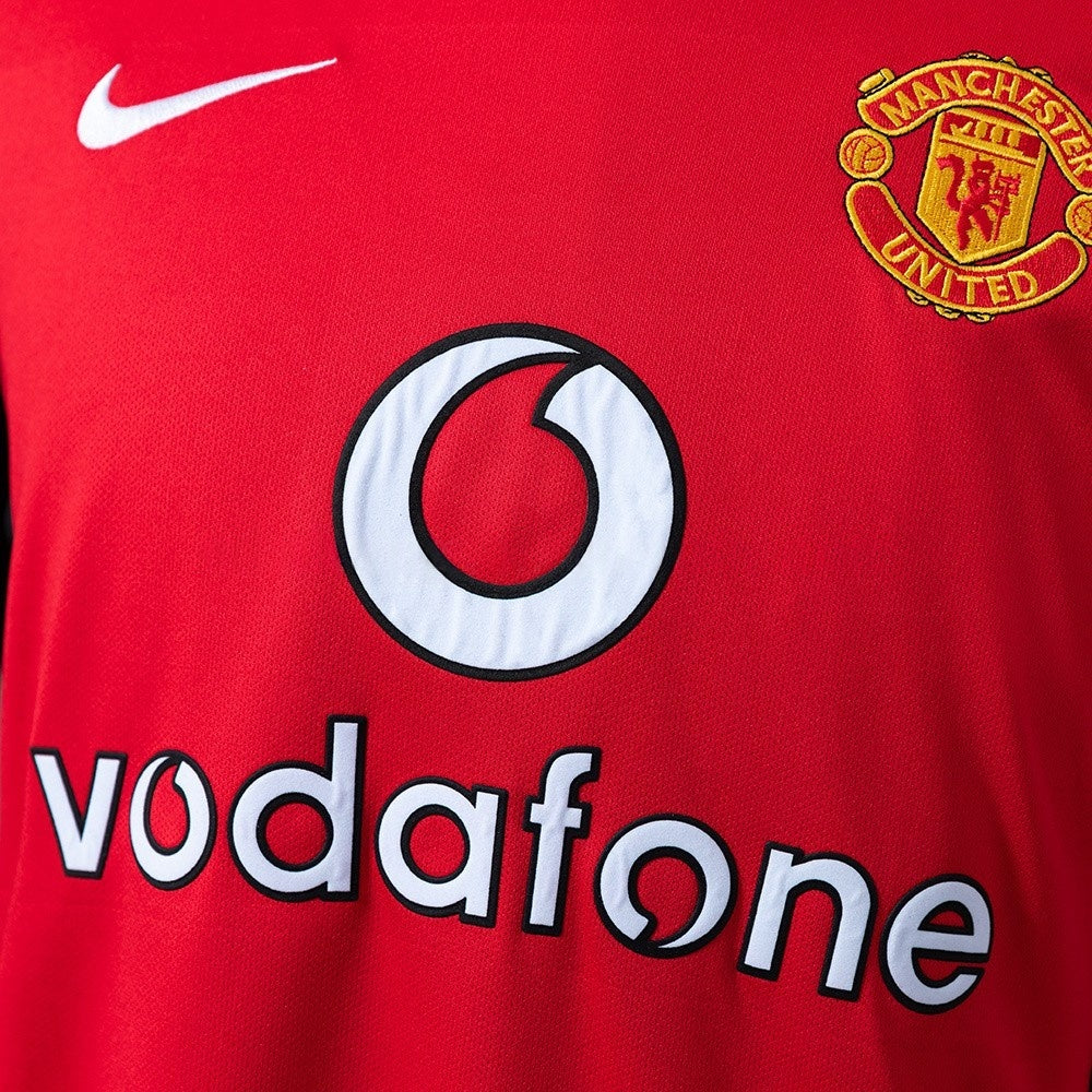 Manchester United Jersey 2002-04 Home Retro Football Kit product image 6