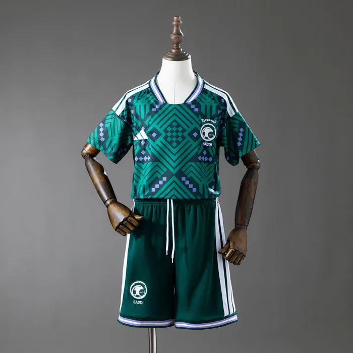 Kids Saudi Arabia Home Jersey 2026 World Cup Football Kit product image 1