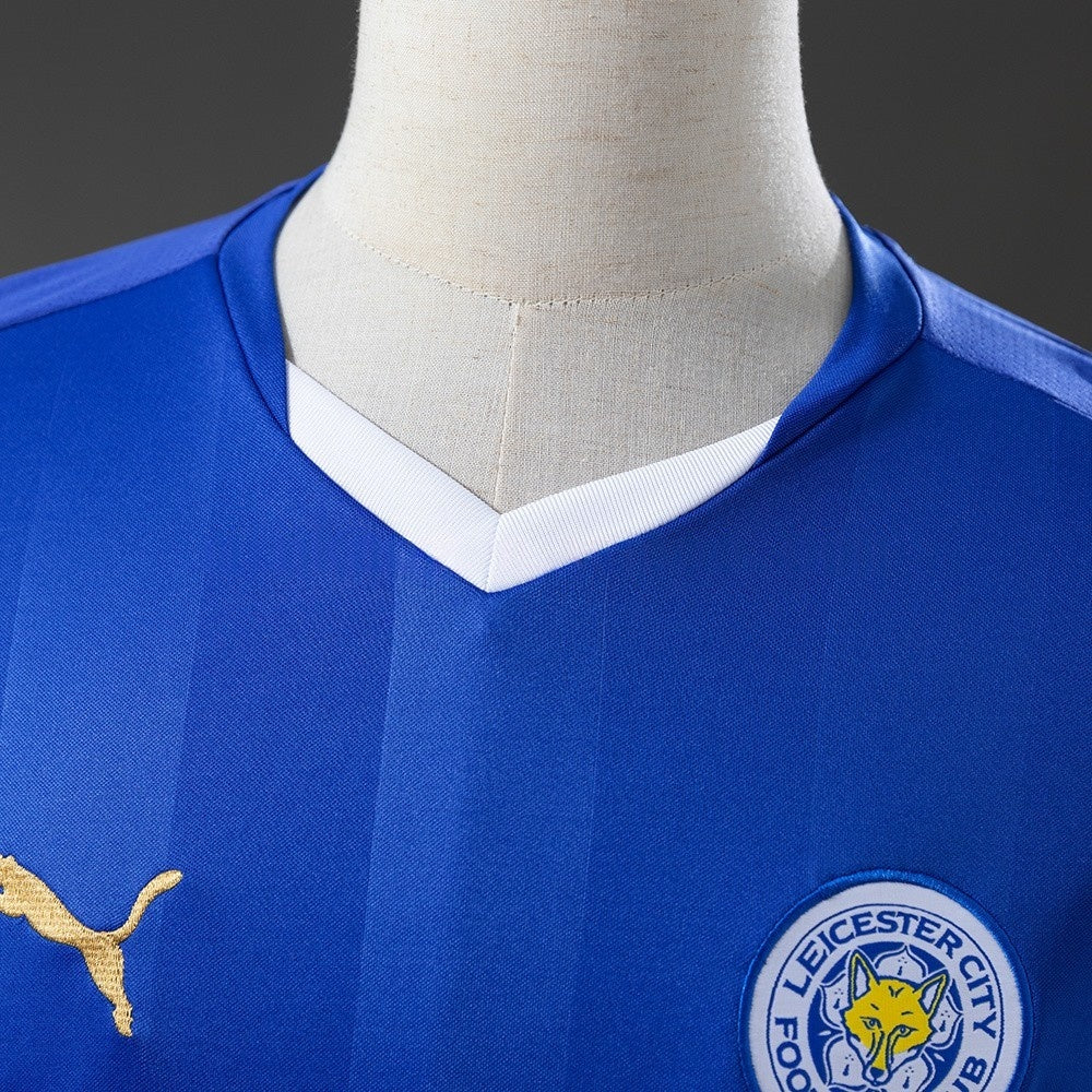 Leicester City Jersey 2015-16 Home Retro Football Kit product image 6