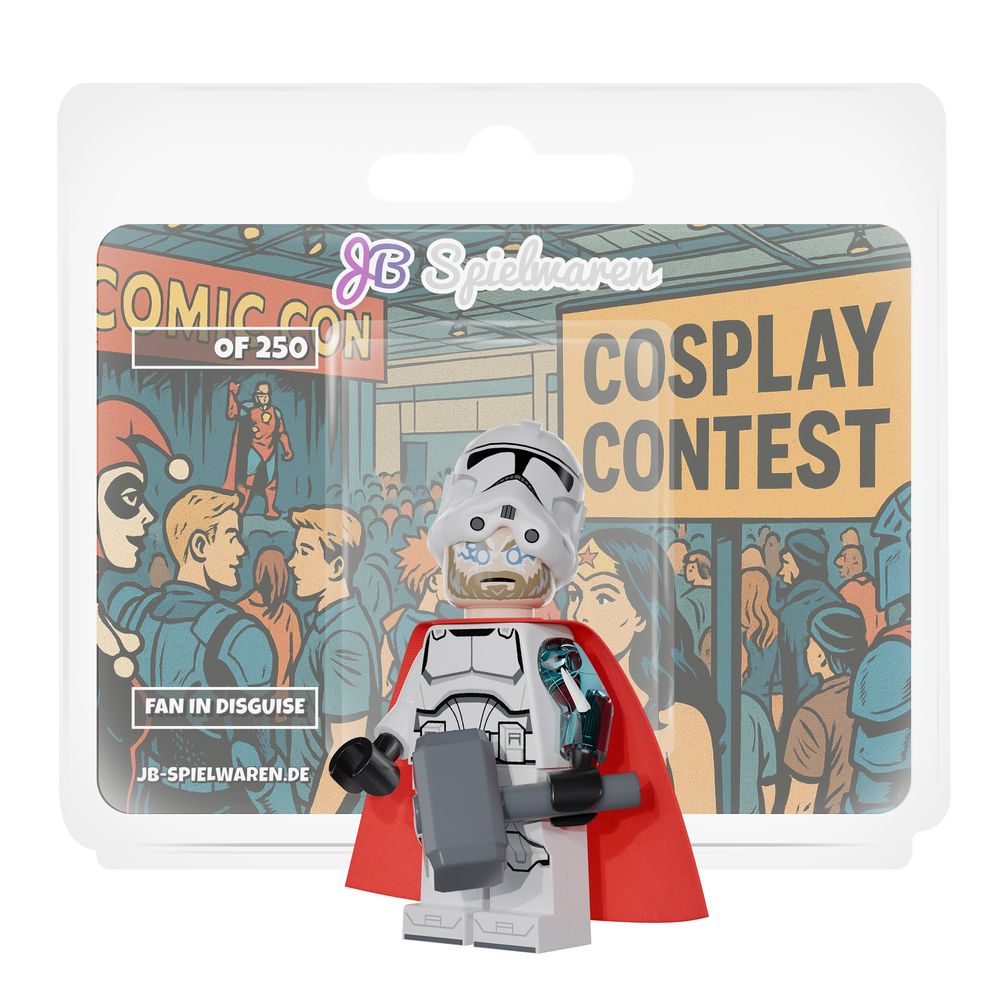 Fan in Disguise Minifigure product image 1, provided for visual reference and product detail review