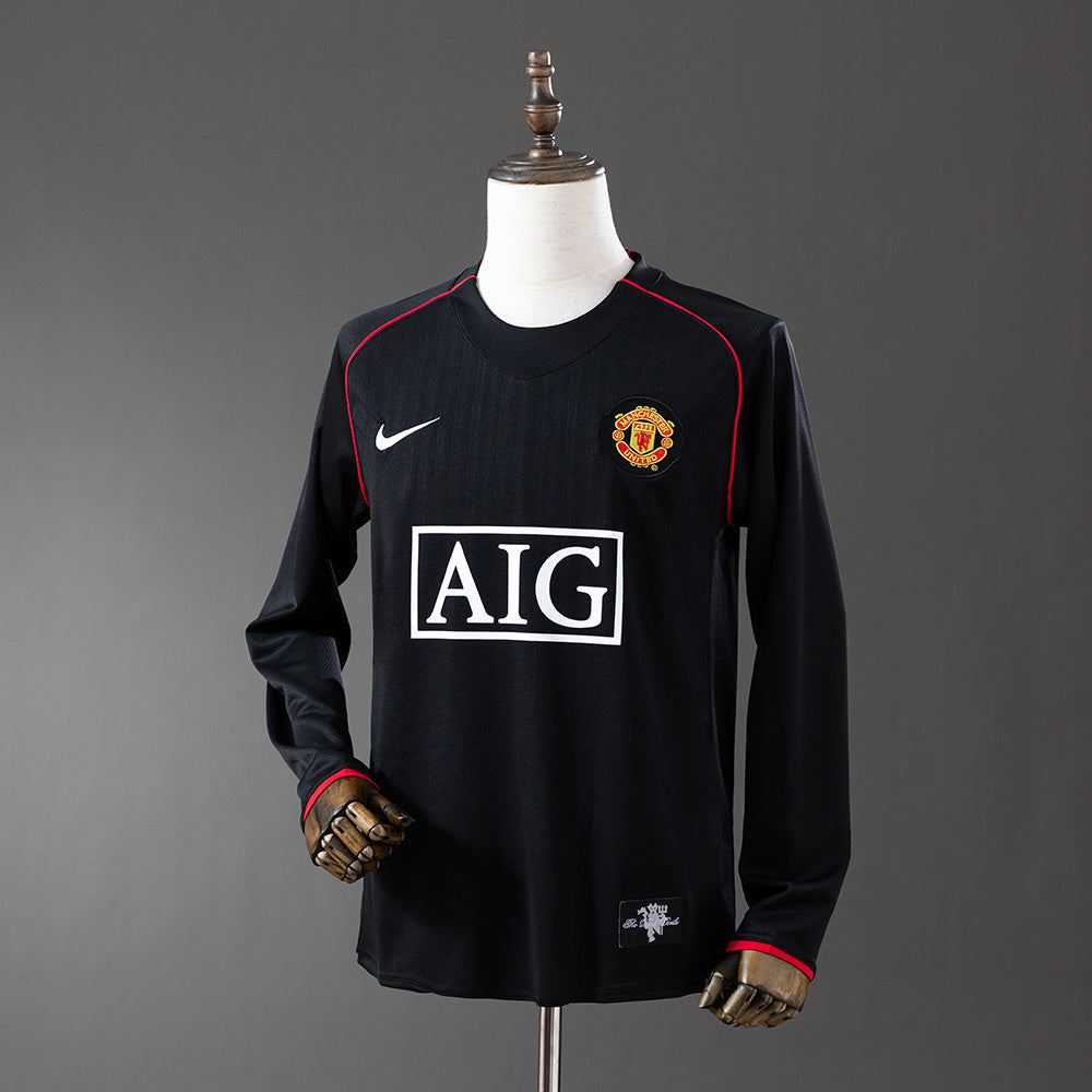 Manchester United Jersey 2007/08 Away Retro Kit Long Sleeve product image 1