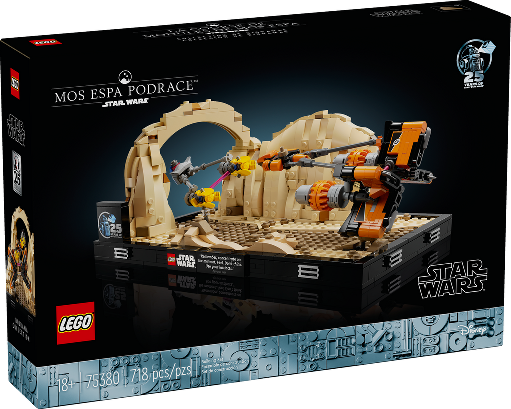 75380 Mos Espa Podrace™ Diorama product image 2, provided for visual reference and product detail review