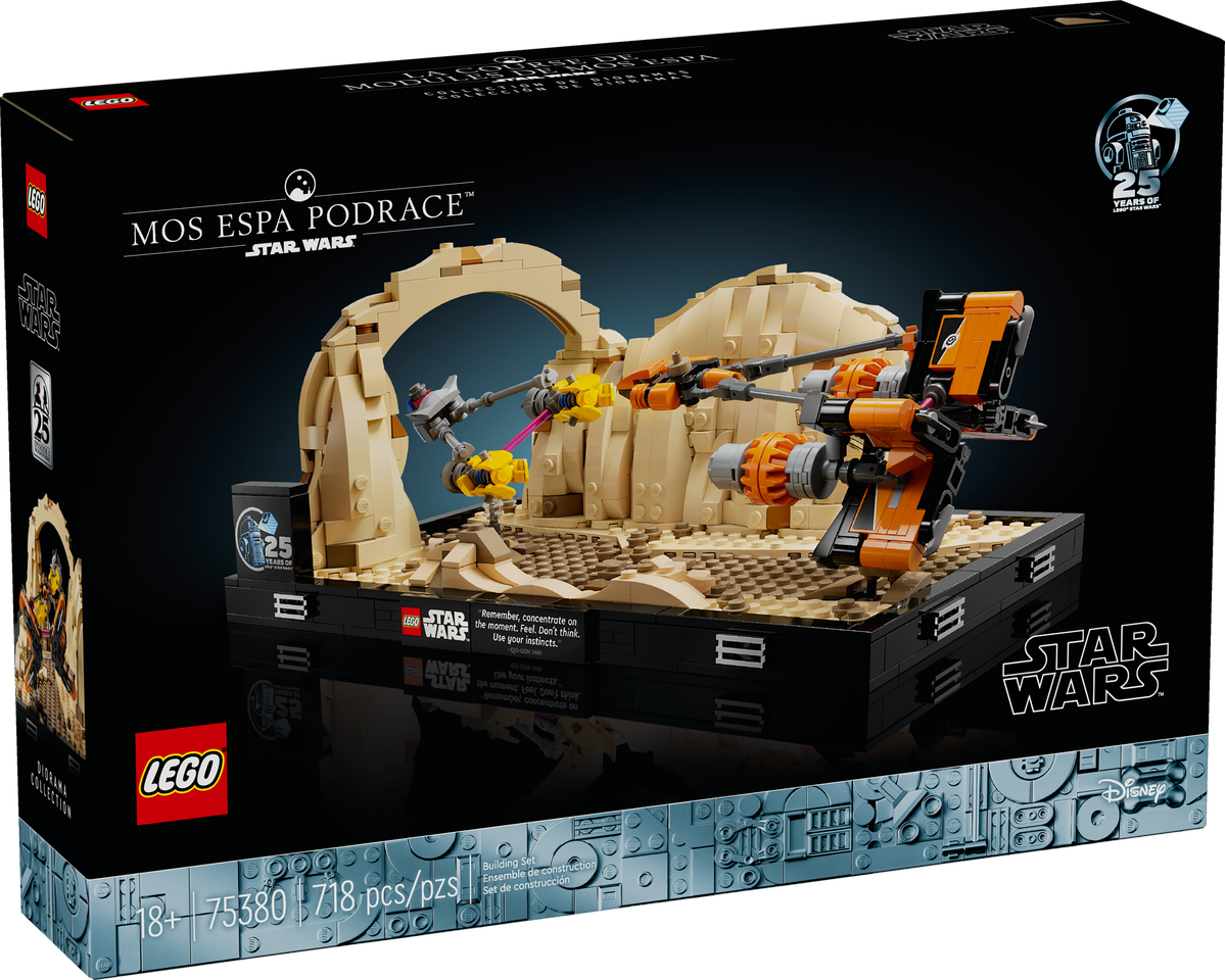 75380 Mos Espa Podrace™ Diorama product image 2, provided for visual reference and product detail review