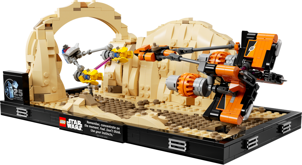 75380 Mos Espa Podrace™ Diorama product image 3, provided for visual reference and product detail review