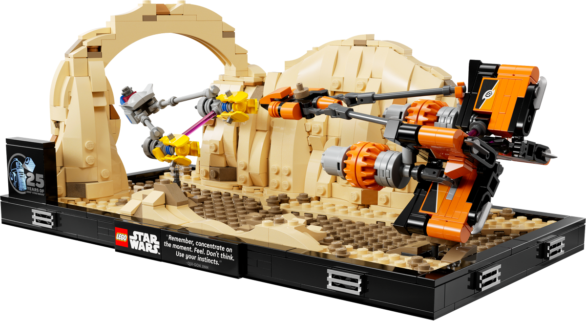 75380 Mos Espa Podrace™ Diorama product image 3, provided for visual reference and product detail review