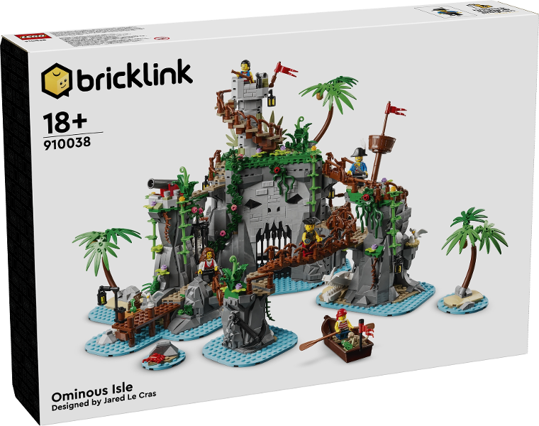 910038 Ominous Isle (Bricklink Designer Program) product image 3, provided for visual reference and product detail review