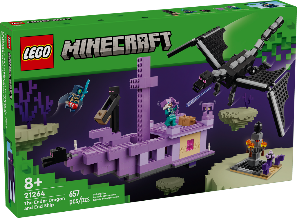21264 The Ender Dragon and End Ship product image 2, provided for visual reference and product detail review