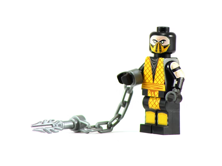 Scorp MK - BigKidBrix Custom Printed Minifigure product image 1, provided for visual reference and product detail review