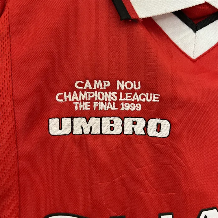 Retro Kids Manchester United Home Jersey 99/00 product image 5