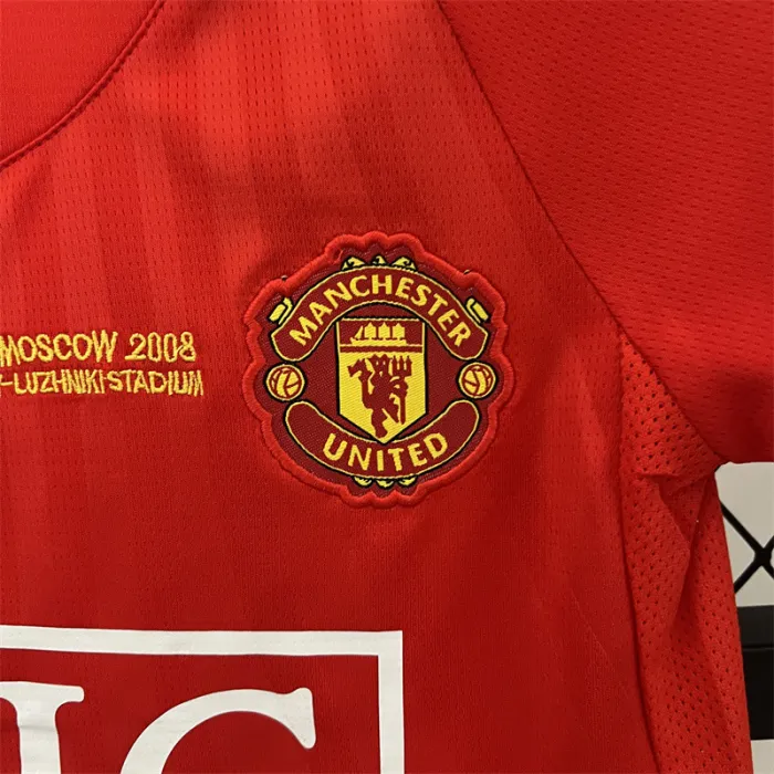 Retro Kids Manchester United Home Jersey 07/08 product image 4