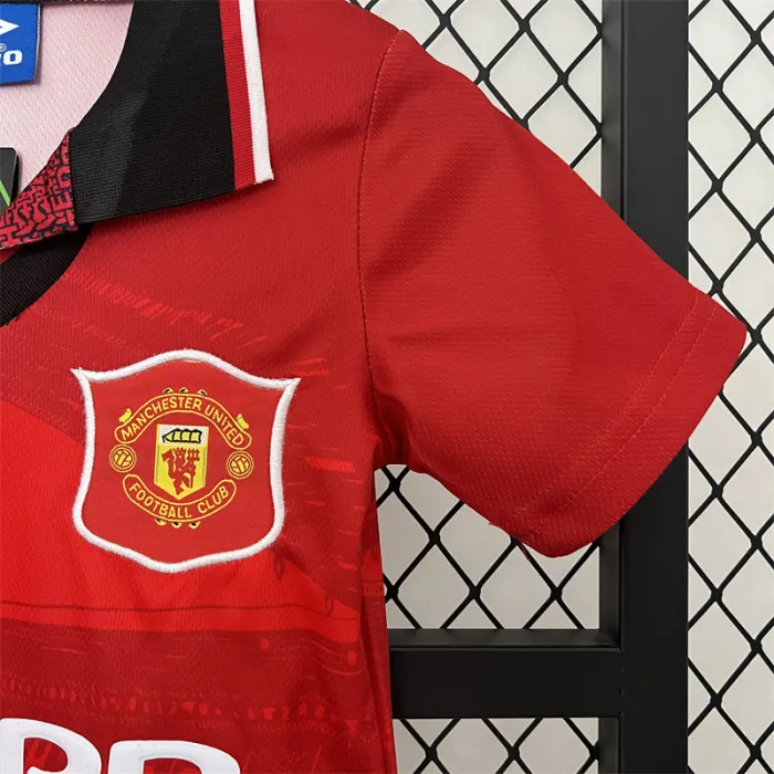 Retro Kids Manchester United Home Jersey 94/96 product image 3