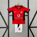 Retro Kids Manchester United Home Jersey 02/04 product image 1