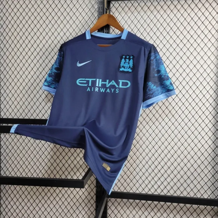 Retro Manchester City Away Kit 15/16 Football Jersey product image 9