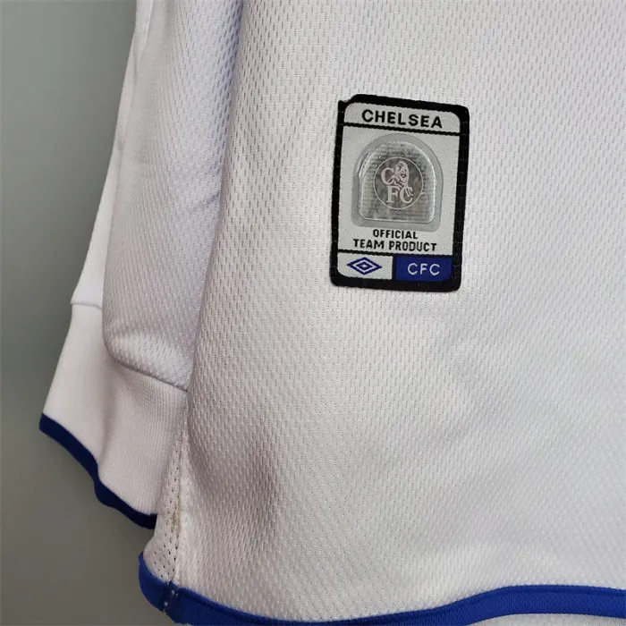 Chelsea Jersey Away Kit 2003/05 Retro Long Sleeves Football product image 5