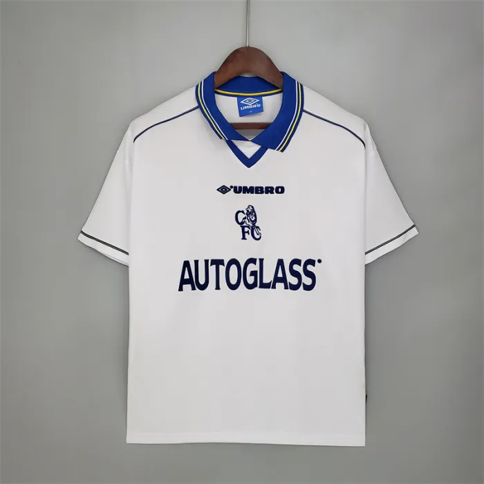 Chelsea Jersey Away Kit 1998/00 Retro Football Team Soccer product image 1