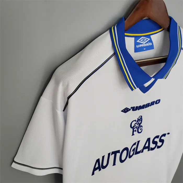 Chelsea Jersey Away Kit 1998/00 Retro Football Team Soccer product image 5