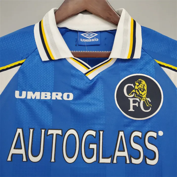Chelsea Jersey Home Kit 1997/99 Retro Football Team Soccer product image 2