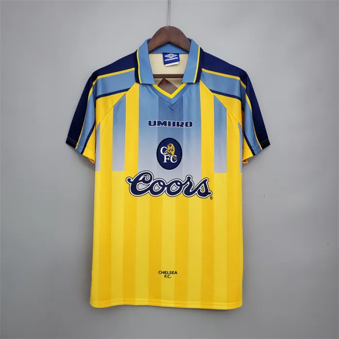 Chelsea Jersey Away Kit 1995/97 Retro Football Team Soccer product image 1