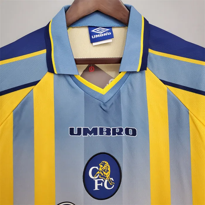 Chelsea Jersey Away Kit 1995/97 Retro Football Team Soccer product image 2