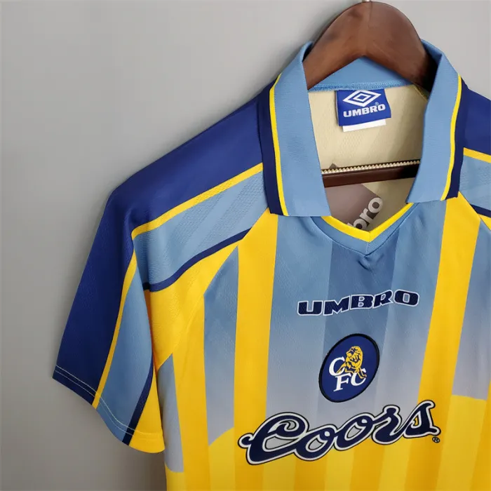 Chelsea Jersey Away Kit 1995/97 Retro Football Team Soccer product image 4