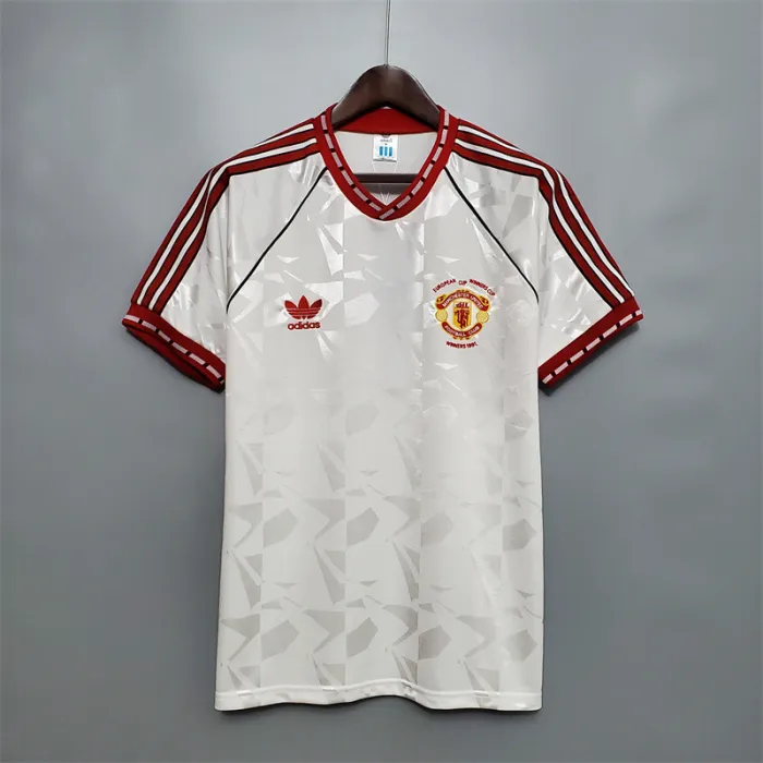 Manchester United Jersey Away Kit 1991 Retro Football Team product image 1