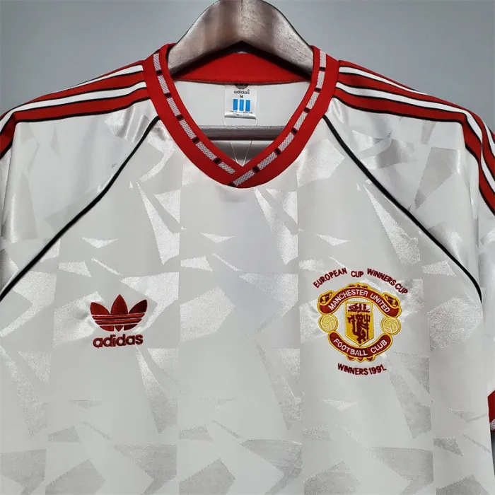 Manchester United Jersey Away Kit 1991 Retro Football Team product image 2