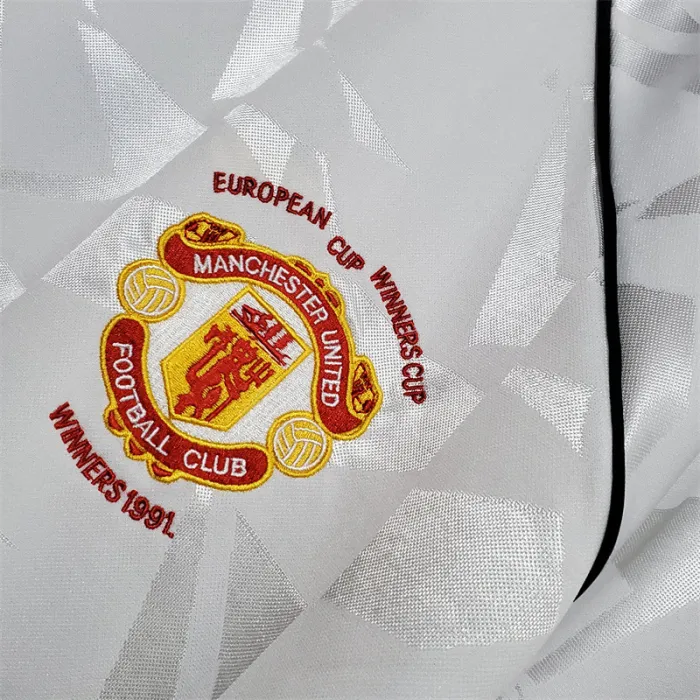 Manchester United Jersey Away Kit 1991 Retro Football Team product image 3