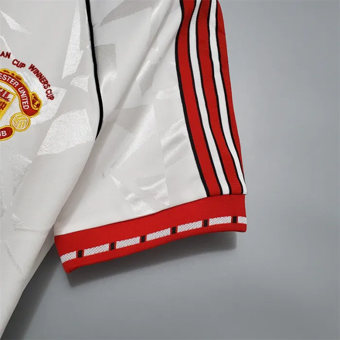 Manchester United Jersey Away Kit 1991 Retro Football Team product image 5