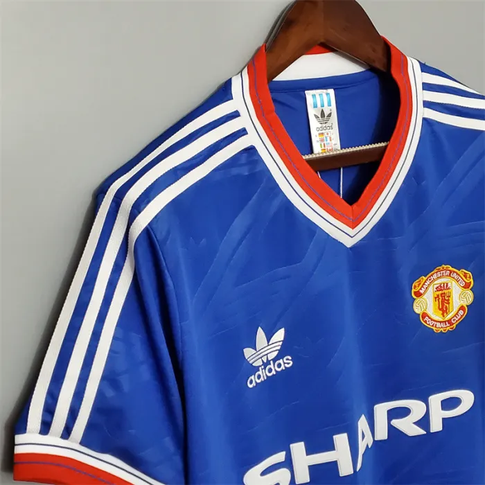Manchester United Jersey Third Kit 1986/88 Retro Football product image 6