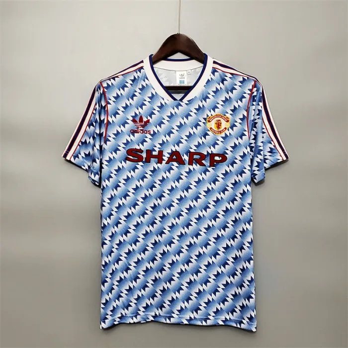 Manchester United Jersey Away Kit 1990/92 Retro Football product image 1