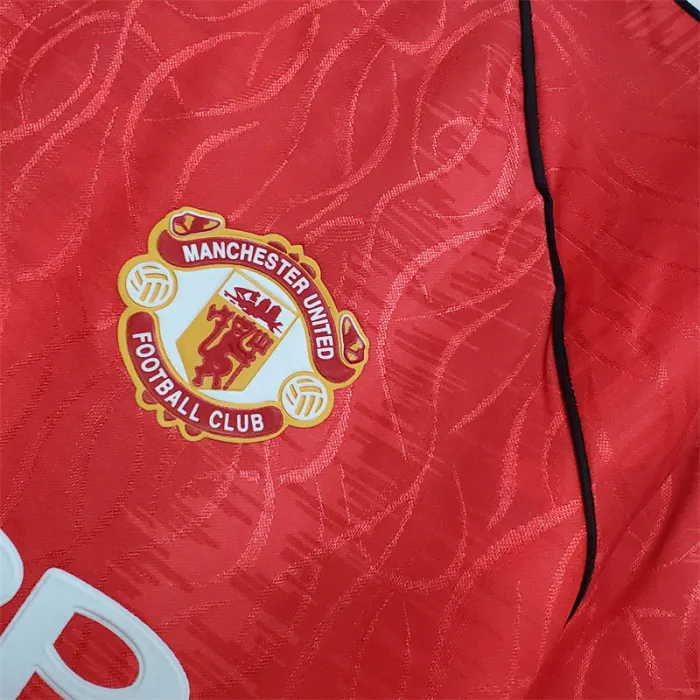Manchester United Jersey Home Kit 1990/92 Retro Football product image 3