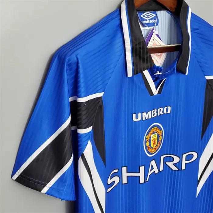 Manchester United Jersey Third Kit 1996/97 Retro Football product image 6