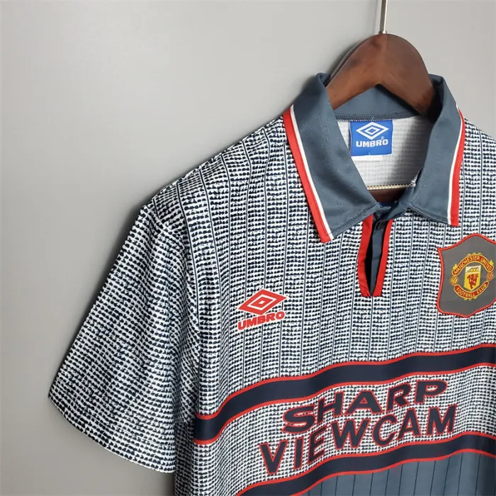 Manchester United Jersey Away Kit 1995/96 Retro Football product image 6