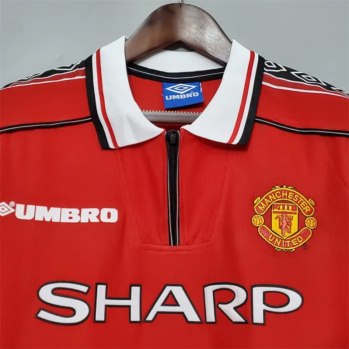Manchester United Jersey Home Kit 1998/99 Retro Football product image 2