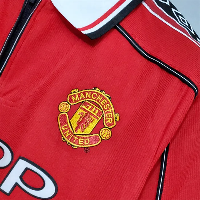 Manchester United Jersey Home Kit 1998/99 Retro Football product image 4