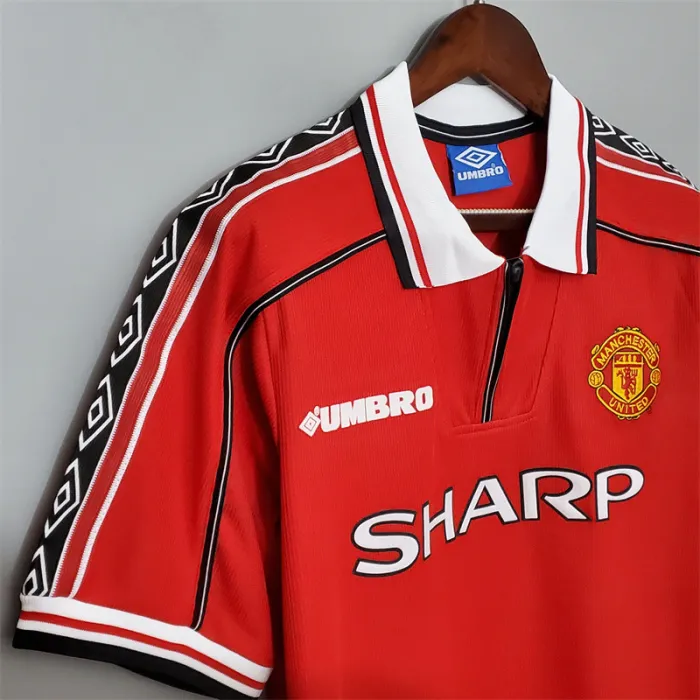 Manchester United Jersey Home Kit 1998/99 Retro Football product image 6