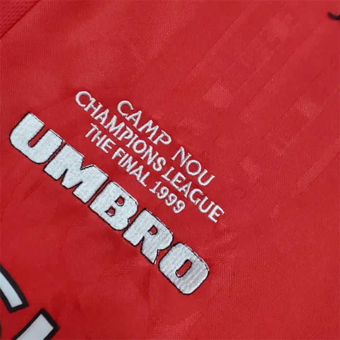 Manchester United Jersey Home Kit 1999/00 Retro Football product image 3