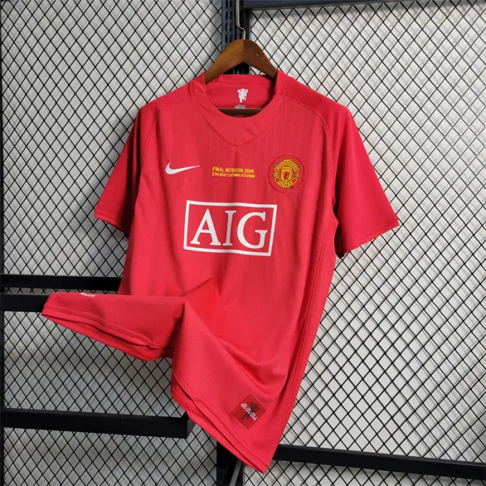 Manchester United Jersey Home Kit 07/08 Retro Football Team product image 5