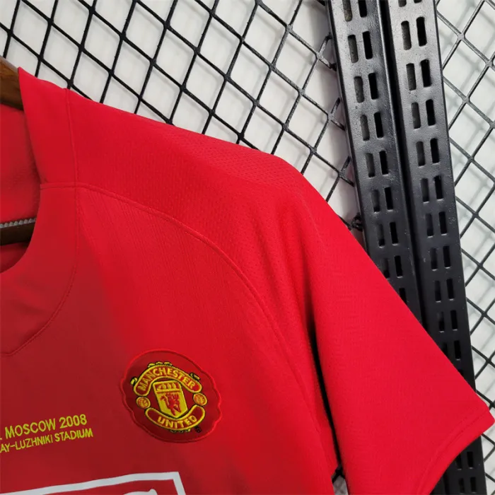 Manchester United Jersey Home Kit 07/08 Retro Football Team product image 11