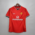 Manchester United Jersey Home Kit 2000/01 Retro Football product image 1