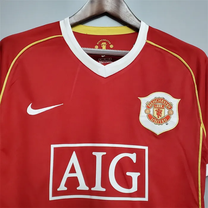 Manchester United Jersey Home Kit 2006/07 Retro Football product image 2