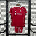 kids liverpool jersey 25/26 home football kit soccer product image 1