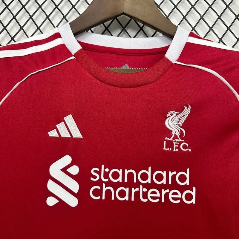 kids liverpool jersey 25/26 home football kit soccer product image 7