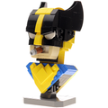 Wolverine Bust - B3 Customs MOC Building Set product image 1, provided for visual reference and product detail review