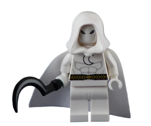 Lunar Knight - BigKidBrix Custom Printed Minifig product image 1, provided for visual reference and product detail review