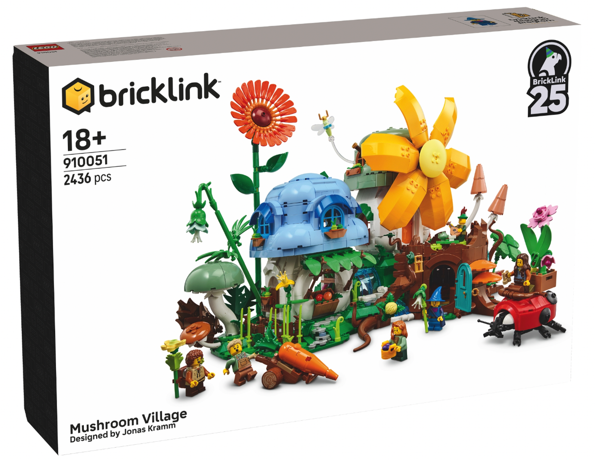 LEGO Bricklink Designer Program 910051 Series 5: Mushroom Village product image 1, provided for visual reference and product