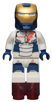 Iron Legion - Trans-Neon Orange Head, Helmet with Visor product image 1, provided for visual reference and product detail