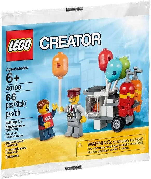 LEGO Creator 40108 Balloon Cart product image 1, provided for visual reference and product detail review