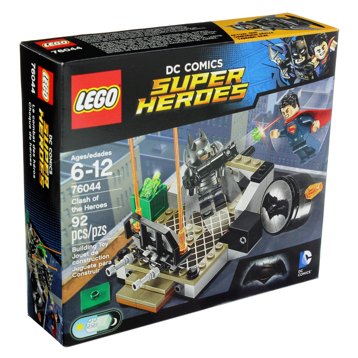 LEGO DC Comics 76044 Clash of the Heroes product image 1, provided for visual reference and product detail review