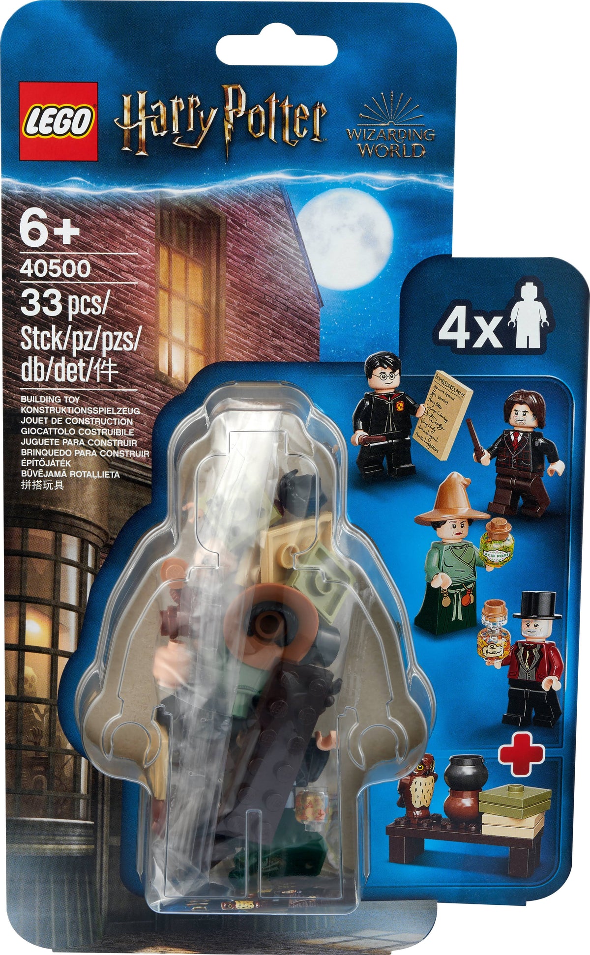 LEGO Minifigures: Harry Potter 40500 Wizarding World Minifigure Accessory Set product image 1, provided for visual reference